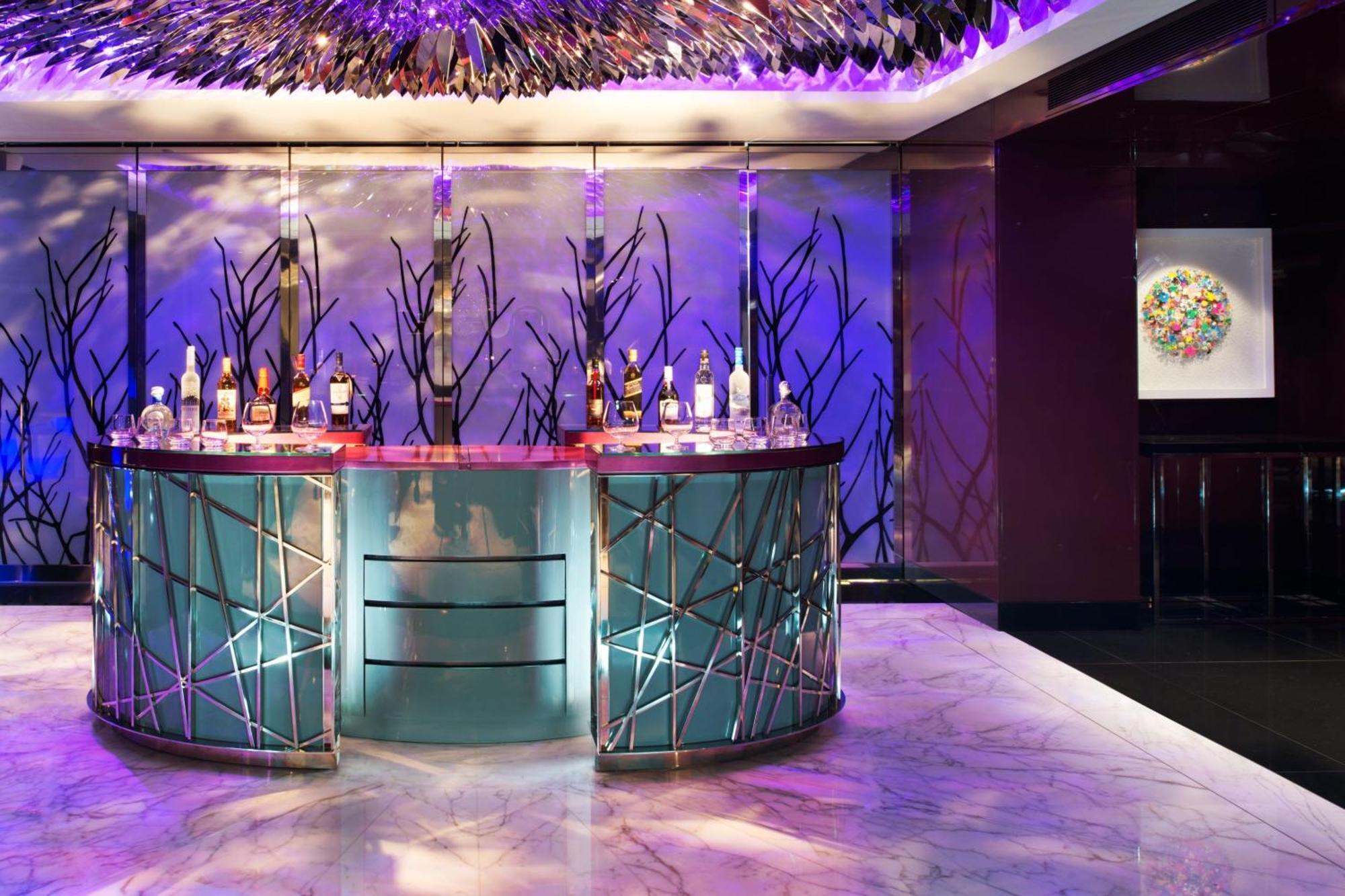 W Singapore - Sentosa Cove Exterior foto The bar at the nightclub